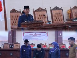 Pj. Bupati Takalar Hadiri Rapat Paripurna DPRD dalam Rangka Pembahasan LKPJ Tahun 2023 dan Ranperda Perubahan Keempat atas Perda No 7 Tahun 2016