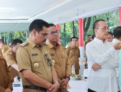 Pj. Bupati Takalar Hadiri Kunjungan Kerja Menteri Pertanian RI