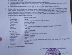 Penyidik Polsek Manggala Diduga Keliru Menetapkan Tersangka