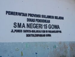 Proses Belajar Mengajar Tidak Jalan Karena Guru Tidak Ada Amanah Di SMAN 15 Gowa.