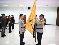 Kapolres Gresik AKBP Arief Kurniawan Kukuhkan Komite Olahraga Polri di Mapolres Gresik