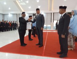 Bubati Gowa Lantik H. Andy Aziz, SH,. M.Si  Sebagai Sekda Kab. Gowa