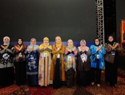 Penjabat (Pj) ketua TP PKK Kabupaten Takalar hadir di kegiatan Rapat Koordinasi Nasional