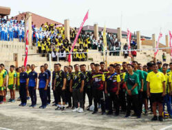 Semarakkan HUT Ke-79 RI Di Provinsi Bengkulu, Turnamen Bola Voli Antar OPD Dan Instansi Vertikal Resmi Dimulai.