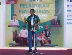 Pj Bupati Takalar Hadir di Pelantikan dan Pengukuhan Pengurus PORDASI Kabupaten Takalar