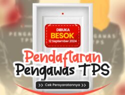 Segera Daftar, Dicari 458 Pengawas TPS di Takalar Siap Awasi Pilkada 2024
