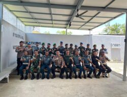 Silaturahmi Bidpropam Polda Sulbar Bersama POM TNI, Menuju Pilkada yang Demokratis dan Aman