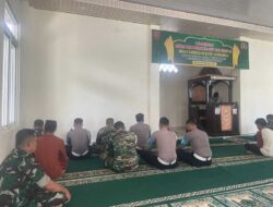 TNI/Polri di Sulbar Sholat Jumat Bersama, Merajut Ukhuwah, Menjaga Persatuan, Menuju Pilkada Damai