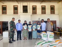 Desa Kampung Beru Kembali Lagi Menyalurkan Beras Bulog untuk 372 KPM