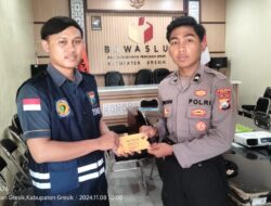 Polres Gresik Periksa Kesehatan Petugas Pengamanan KPU dan Bawaslu