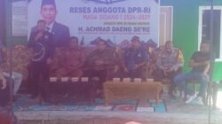 H. Ahmad Se’re, Anggota DPR RI, Reses Di Desa Laikang: Siap Mengawal Aspirasi Masyarakat