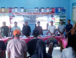 Pemdes Manggul Rampungkan Pendirian Kepengurusan Koperasi Merah Putih.