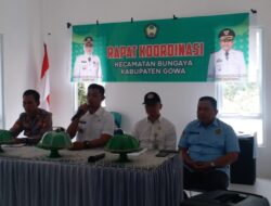 Camat Bungaya Pimpin Rakor Persiapan Beautifull Malino Dan HUT RI