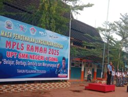 MPLS Ramah SMKN 4 Gowa Dihari Ke Dua Mendisiplinkan Para Siswa Siswi Baru