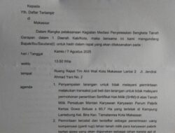 Polemik Pembebasan Lahan Rel Kereta Api Kec. Biringkanaya Dan Kec. Tamalanrea Memasuki Babak Baru