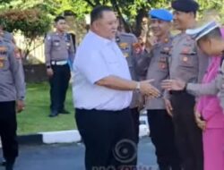Bupati dan Wakil Bupati Bengkulu Selatan hadiri Ramah Tamah Bersama Kapolda Bengkulu.