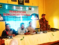 Musyawarah Pembahasan Rancangan RKPDes Tahun Anggaran 2026.