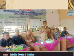 Musyawarah Rencana Pembangunan Pembahasan Rancangan RKPDes & DU RKPDes