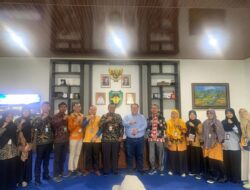 Bupati Bengkulu Selatan Meneri Audiensi dari Kepala Badan Pusat Statistik (BPS) Bengkulu Selatan.