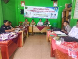 Musyawarah Pra Pelaksanaan Rabat Beton Tahun Anggaran 2025