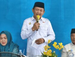 Wakil Bupati Bengkulu Selatan Yevri Sudianto menghadiri kegiatan Launching Genting (Gerakan Orang Tua Asuh Cegah Stunting).