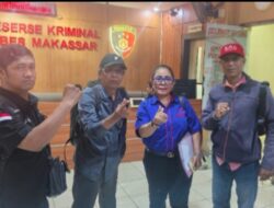 Ishak Hamzah Dan Kuasa Hukumnya Lapor Dugaan Pemalsuan Dan Penggelapan Surat Tanah Di Barombong