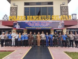 Wakil Bupati Bengkulu Selatan Hadiri Apel Gelar Pasukan Operasi Zebra Nala 2025.