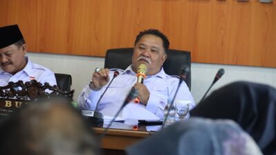 Bupati Dan Wakil Bupati Bengkulu Selatan Menghadiri dan  Buka RaKor Tingkat Pimpinan (High Level Meeting/HLM) Dan (TPID) Kab. Bengkulu Selatan Semester II Tahun 2025.