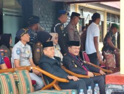 Wakil Bupati Bengkulu Selatan Mengikuti Apel Gelar Pasukan Persiapan Pengamanan Perayaan Natal 2025 dan Tahun Baru 2026.