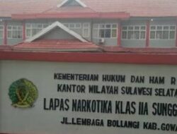 Bocor! Diduga Video Napi Lapas Narkotika Sungguminasa Pamer saat Gunakan HP, Pengamanan Dipertanyakan