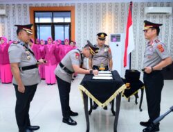 Sertijab Kapolres Tanjab Barat Dihadiri Kapolda Jambi Irje Pol KISNO H SIREGAR, SIK MH.