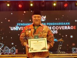 Pemkab Bengkulu Selatan Raih Penghargaan UHC Kategori Pratama.