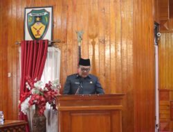 Sekretaris Daerah, Ir. Susmanto, M.M, hadiri Rapat Paripurna DPRD Kabupaten Bengkulu Selatan
