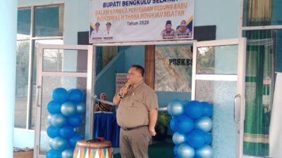 Peresmian Gedung Baru Puskesmas M.Thaha Bengkulu Selatan Tahun 2026.