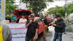 Diduga Ada Permainan Kasat Narkoba Polrestabes Makassar, Mahasiswa Turun Jalan Bongkar Kasus Tangkap Lepas Narkoba”