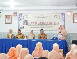 Ibu Bupati Gowa DrHj. Sitti Husniah Talenrang, S.E, M.M Mengapresiasi Kepedulian Darma Wanita Persatuan Kab. Gowa